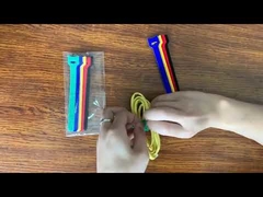 back to back velcro cable tie