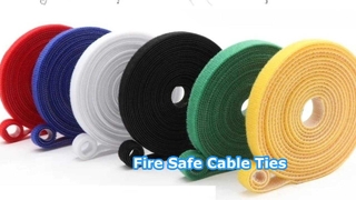 Fire Retardant Back‑to‑Back Hook & Loop Tape